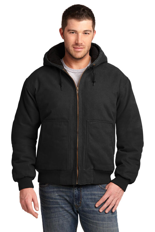 CornerStone? Washed Duck Cloth Insulated Hooded Work Ja