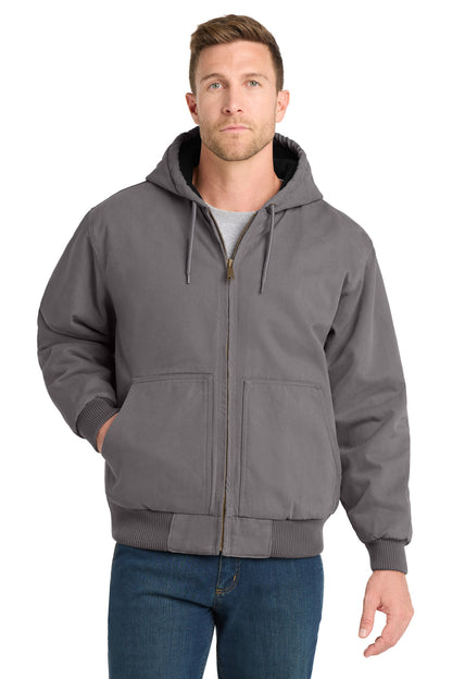 CornerStone? Washed Duck Cloth Insulated Hooded Work Ja