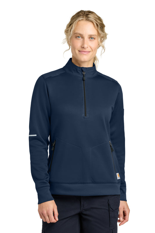Carhartt® Women's FLD & RSCU 1/2-Zip Mid-Layer