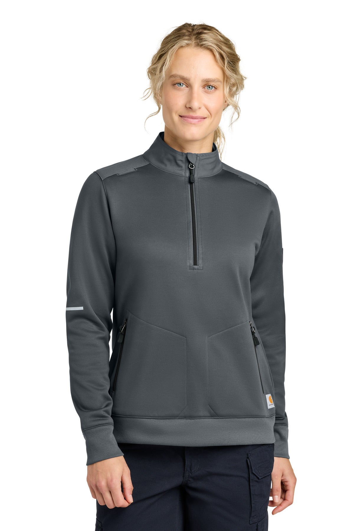 Carhartt® Women's FLD & RSCU 1/2-Zip Mid-Layer