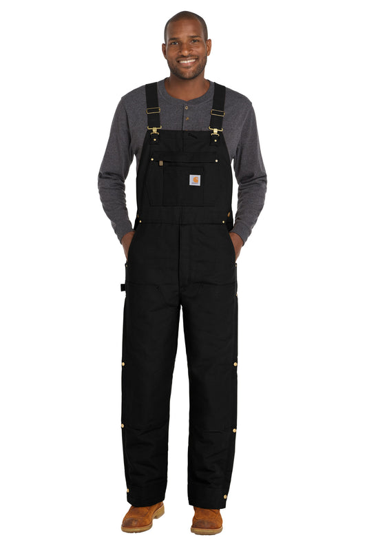 Carhartt? Short Firm Duck Insulated Bib Overalls CTS106