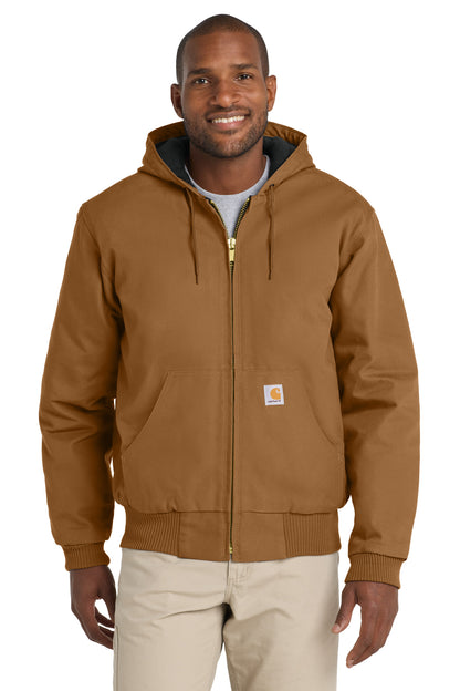 Carhartt ? Tall Quilted-Flannel-Lined Duck Active Jac.