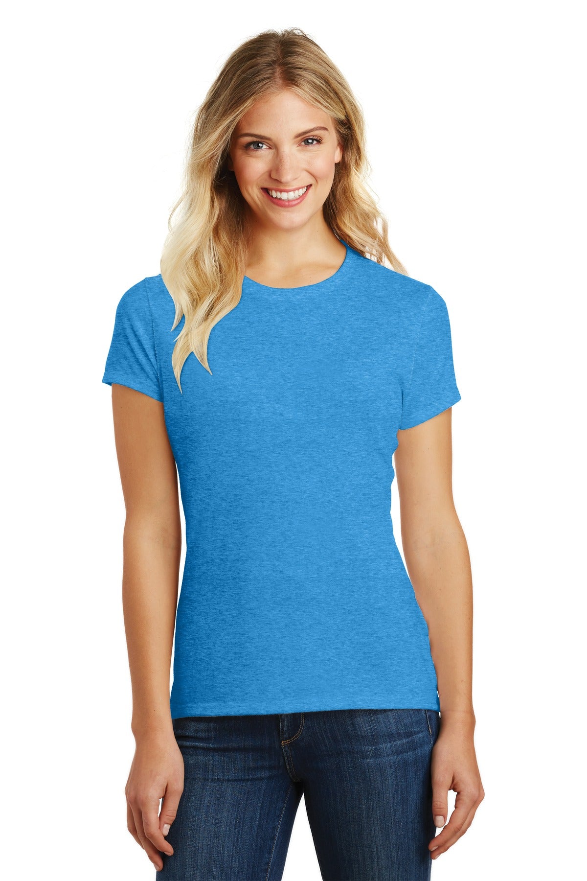 District ? Women's Perfect Blend? CVC Tee. DM108L