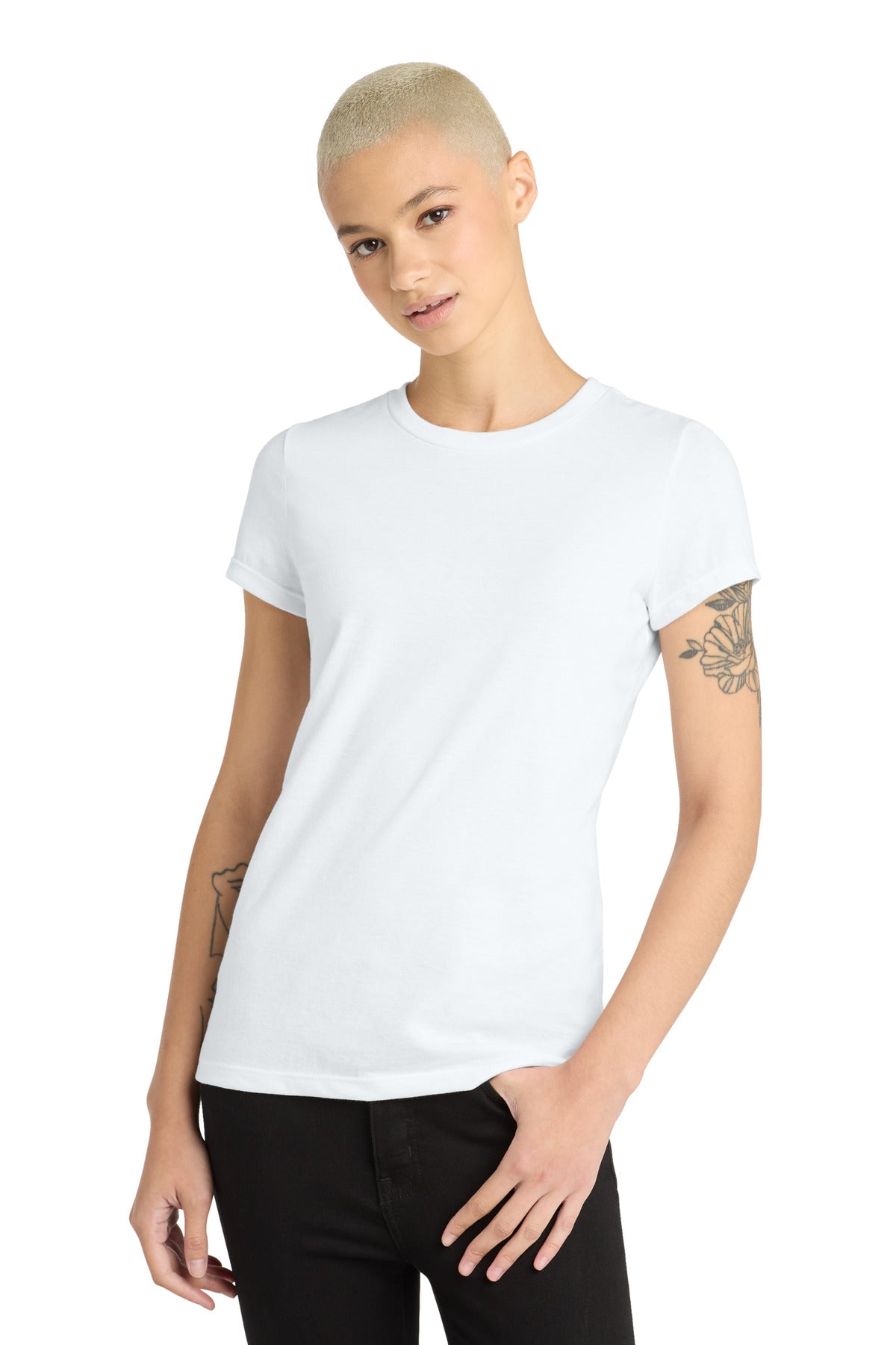 District ® Women's Perfect Blend® CVC Tee