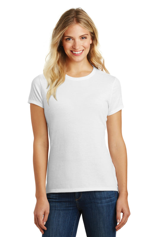 District ? Women's Perfect Blend? CVC Tee. DM108L