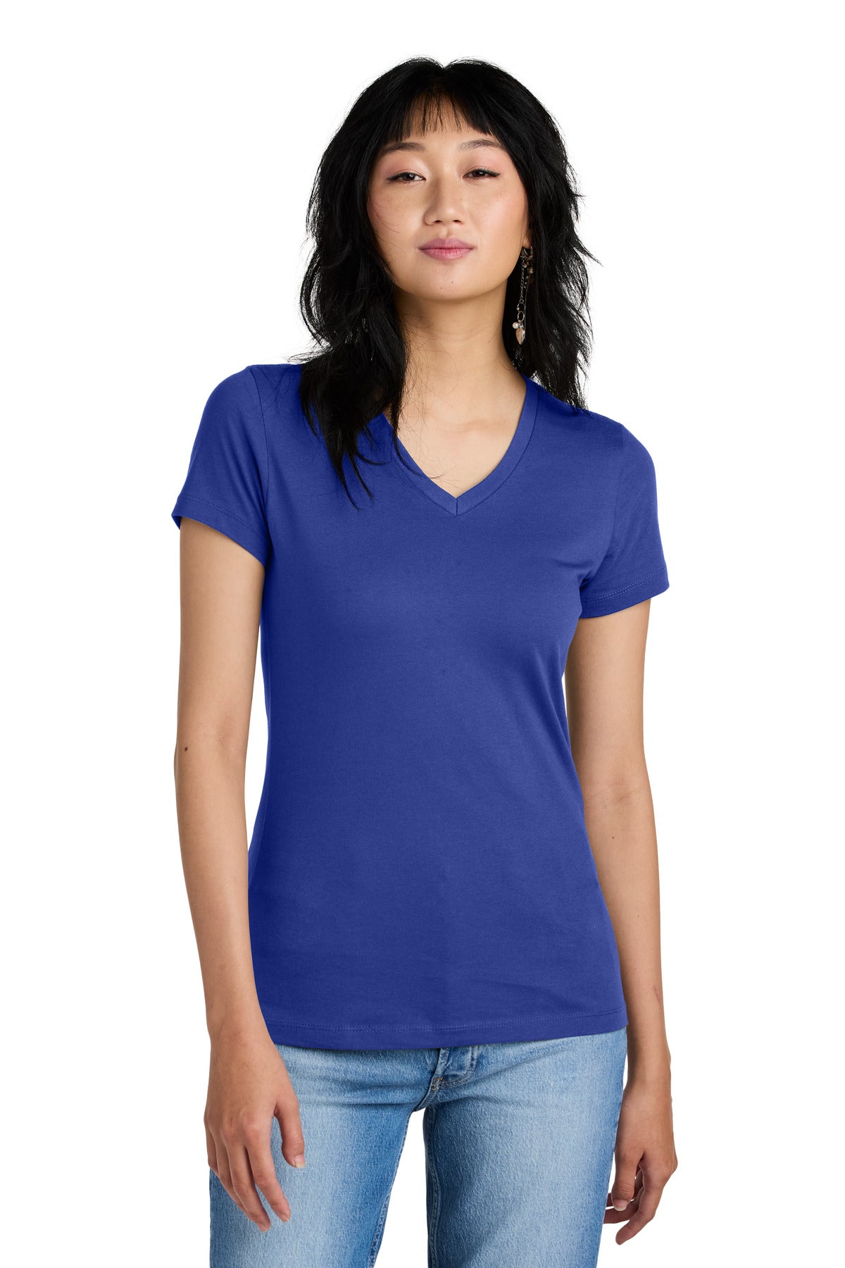 District? - Women's Perfect Weight? V-Neck Tee. DM1170L