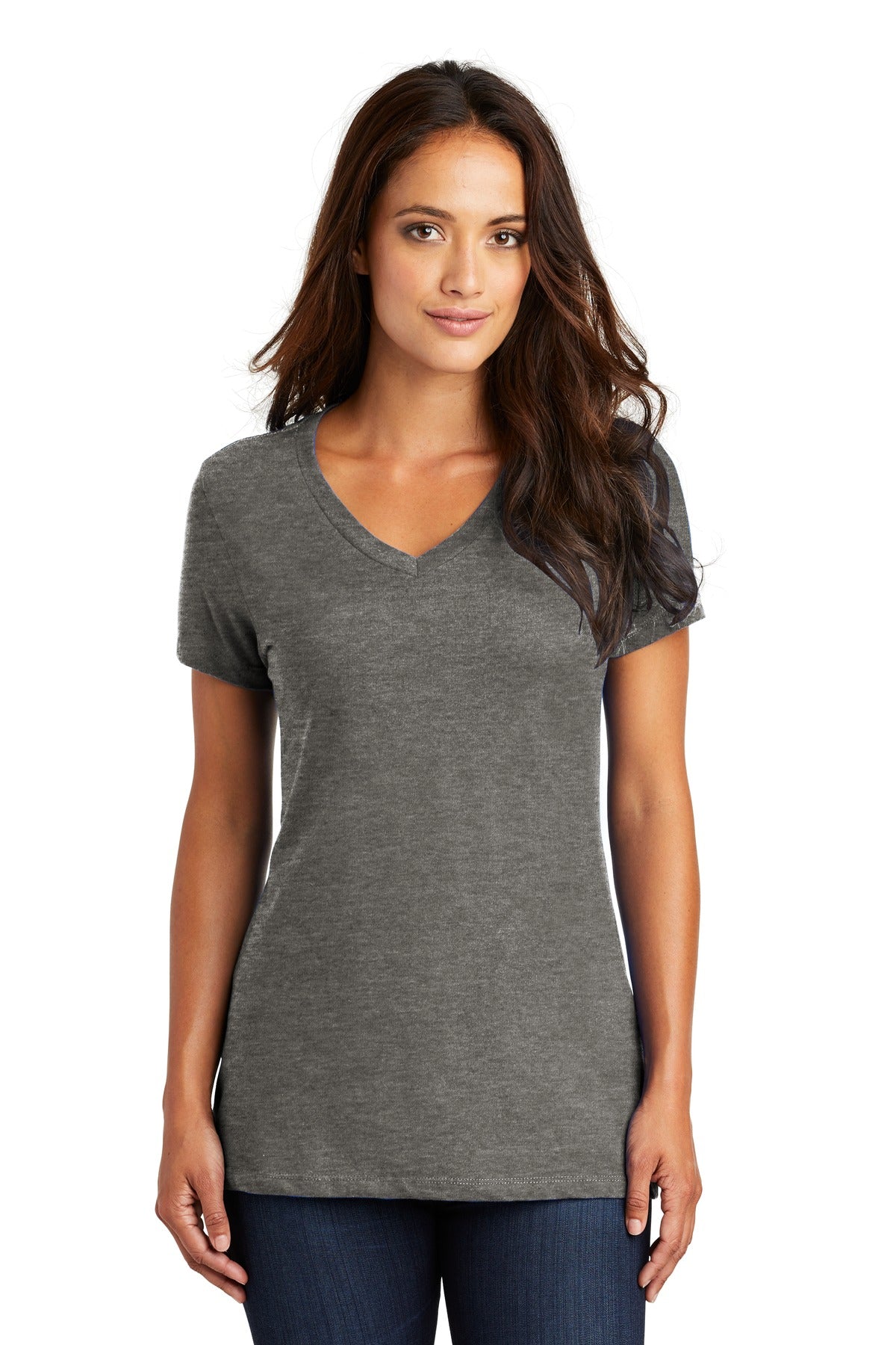 District? - Women's Perfect Weight? V-Neck Tee. DM1170L