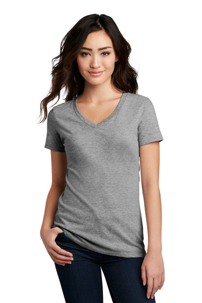 District? Women's Perfect Blend? CVC V-Neck Tee. DM1190