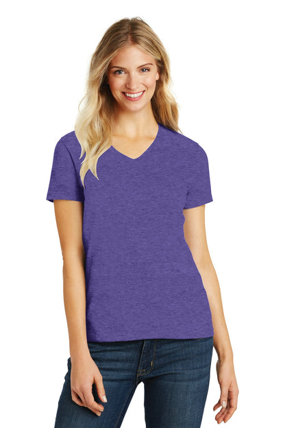 District? Women's Perfect Blend? CVC V-Neck Tee. DM1190