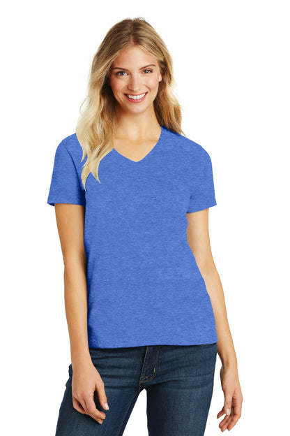 District? Women's Perfect Blend? CVC V-Neck Tee. DM1190