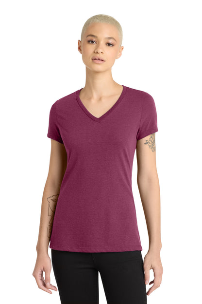 District® Women's Perfect Blend® CVC V-Neck Tee