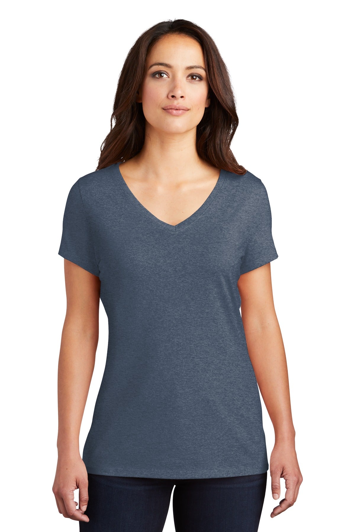 District? Women's Perfect Tri? V-Neck Tee. DM1350L