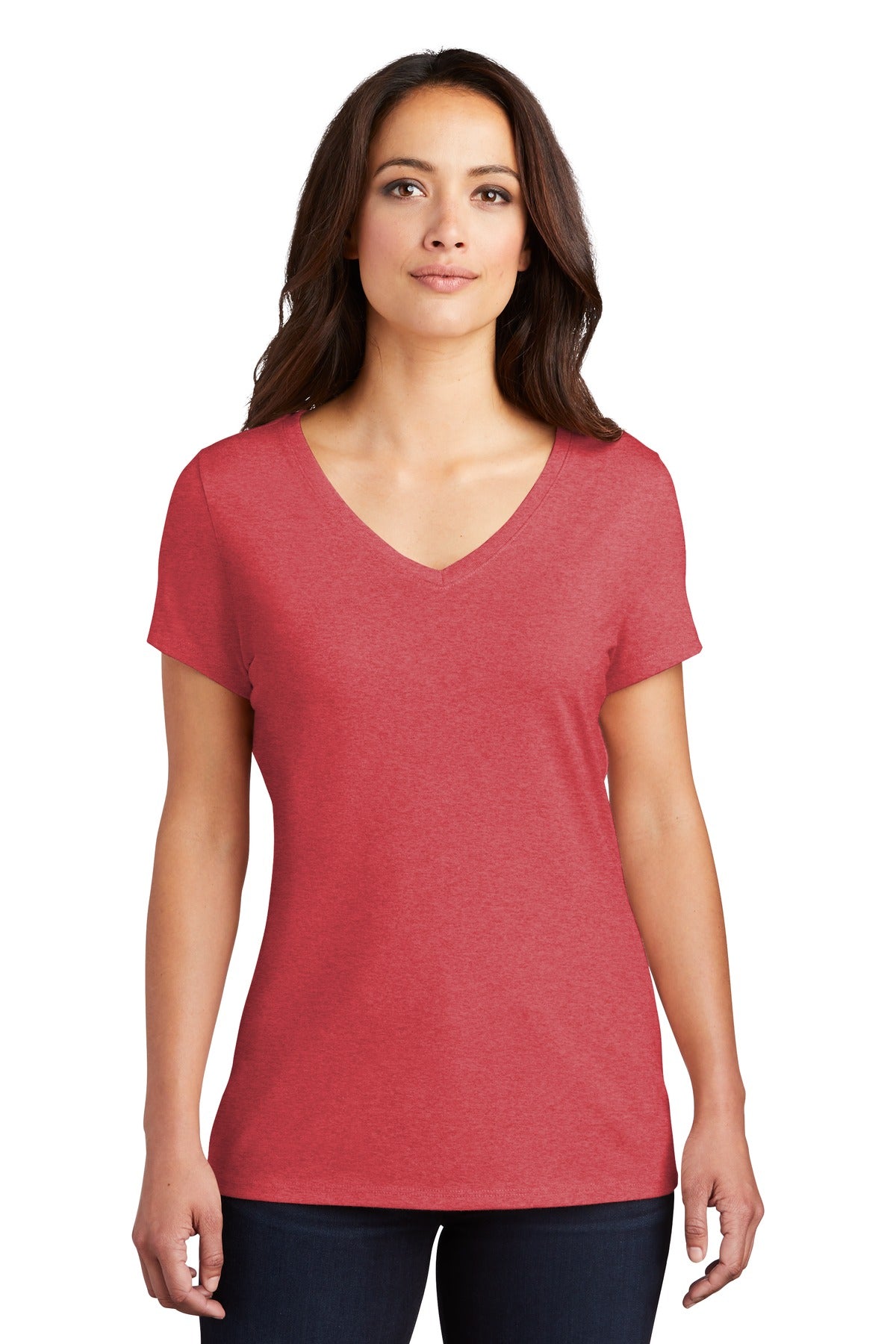 District? Women's Perfect Tri? V-Neck Tee. DM1350L