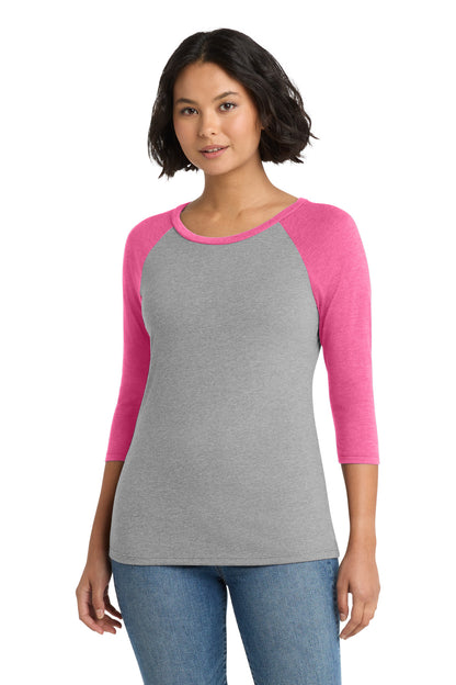 District® Women's Perfect Tri® 3/4-Sleeve Raglan
