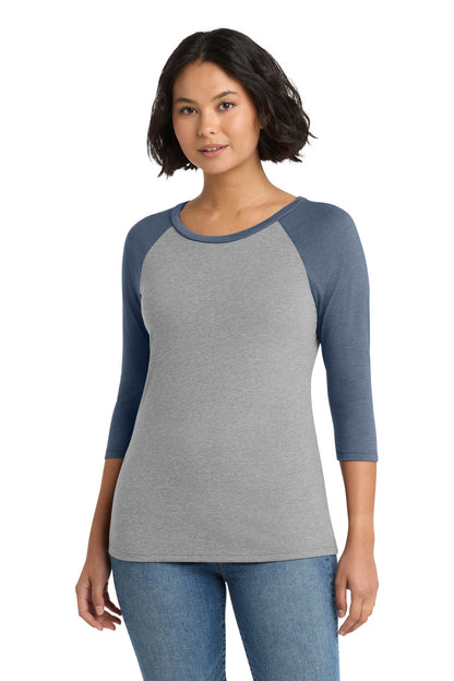 District® Women's Perfect Tri® 3/4-Sleeve Raglan