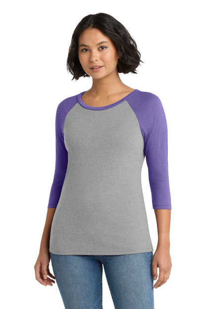 District® Women's Perfect Tri® 3/4-Sleeve Raglan