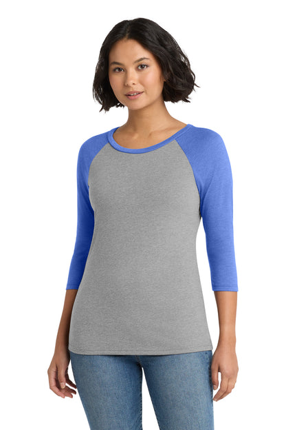District® Women's Perfect Tri® 3/4-Sleeve Raglan