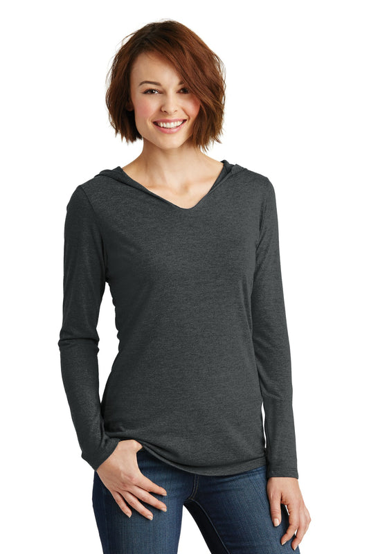 District? Women's Perfect Tri? Long Sleeve Hoodie. DM13