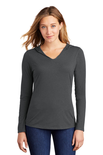 District? Women's Perfect Tri? Long Sleeve Hoodie. DM13