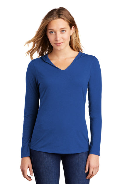 District? Women's Perfect Tri? Long Sleeve Hoodie. DM13