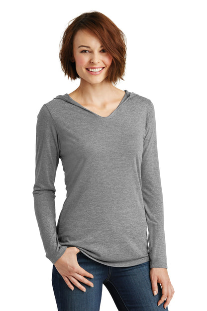 District? Women's Perfect Tri? Long Sleeve Hoodie. DM13