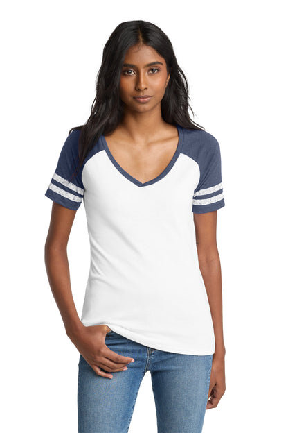 District ® Women's Game V-Neck Tee