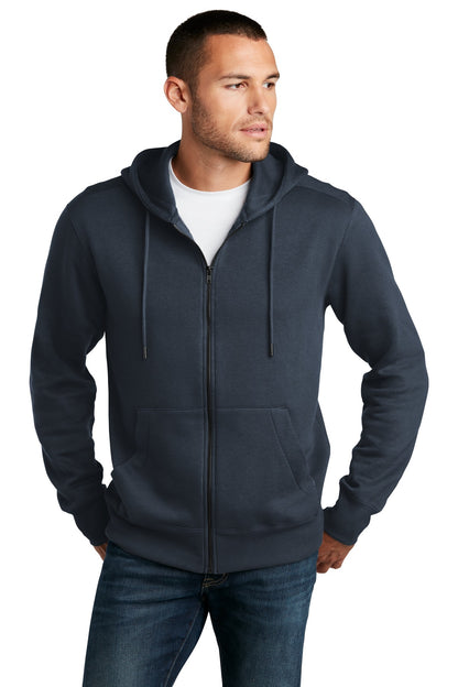 District ? Perfect Weight ? Fleece Full-Zip Hoodie DT11