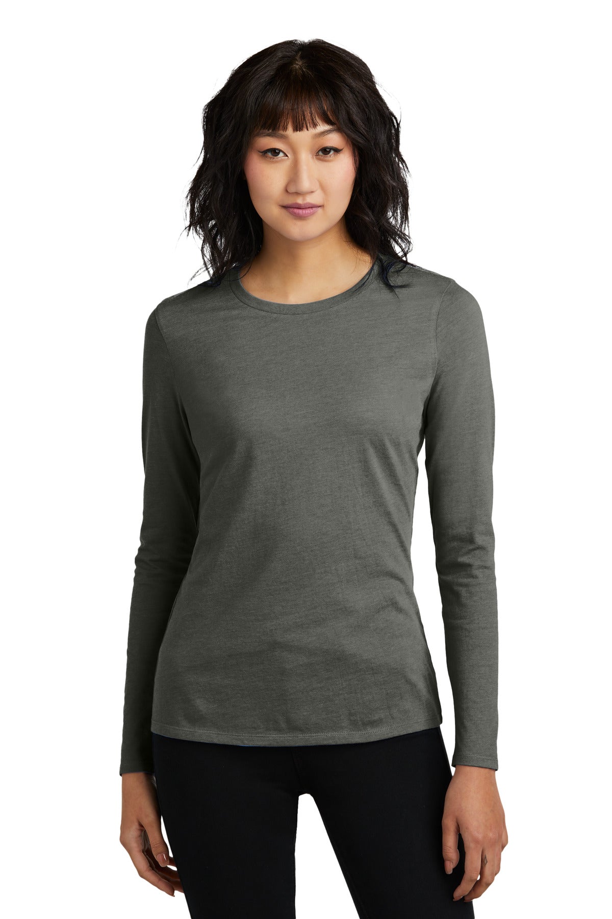 District? Women's Perfect Blend? CVC Long Sleeve Tee DT