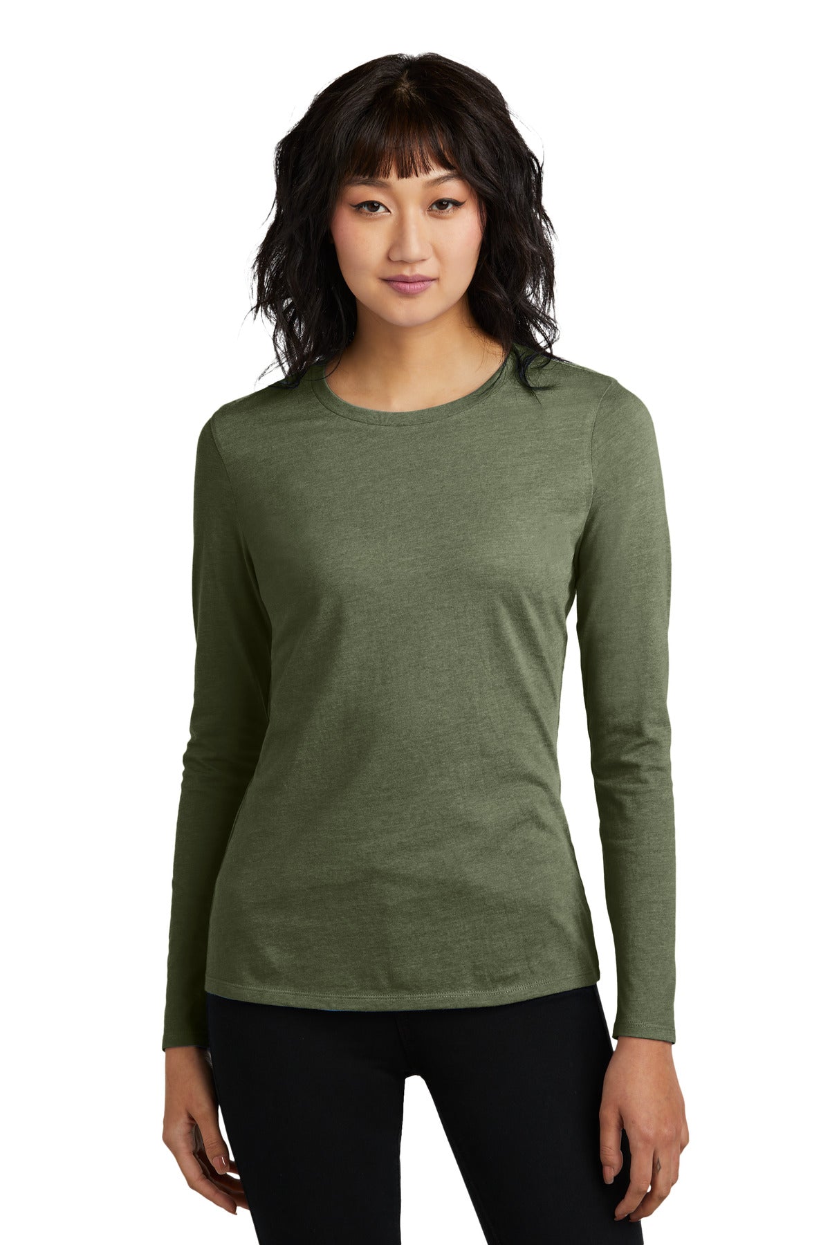 District? Women's Perfect Blend? CVC Long Sleeve Tee DT