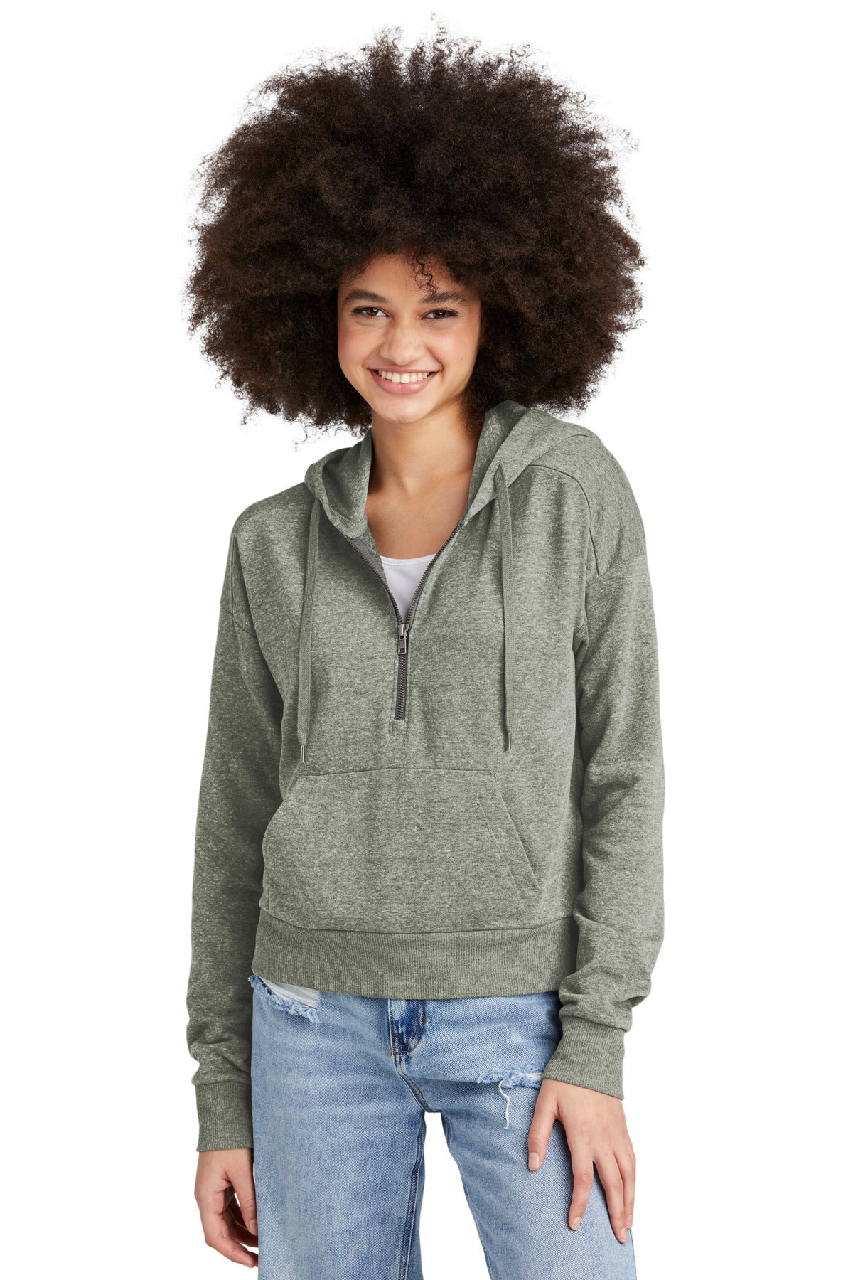 District? Women's Perfect Tri? Fleece 1/2-Zip Pullover