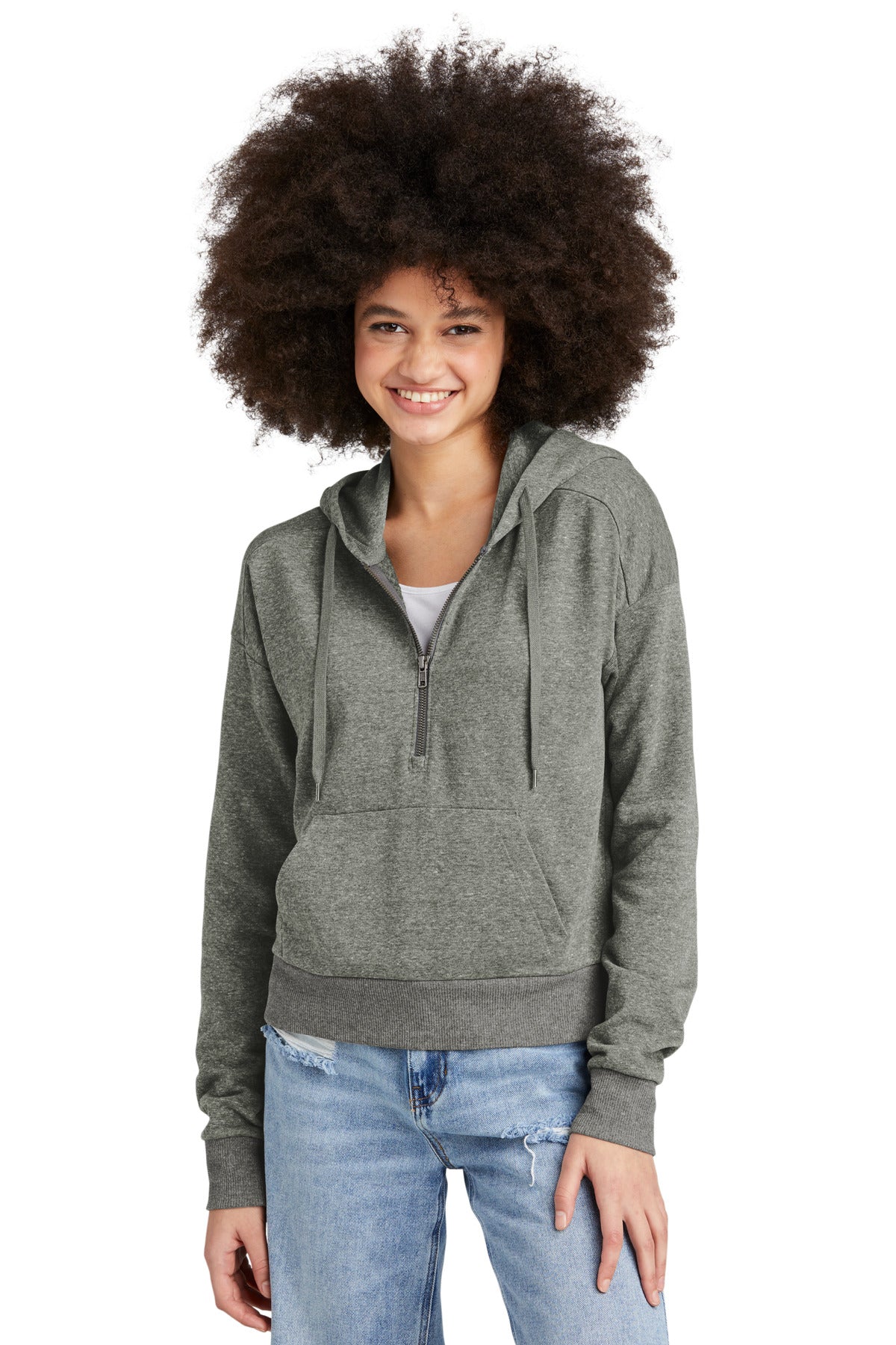 District? Women's Perfect Tri? Fleece 1/2-Zip Pullover
