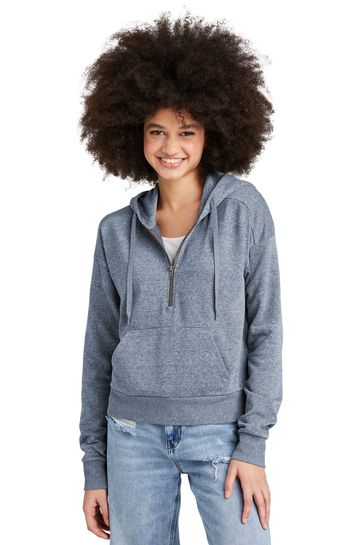 District? Women's Perfect Tri? Fleece 1/2-Zip Pullover