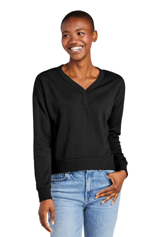 District? Women's Perfect Tri? Fleece V-Neck Sweatshirt