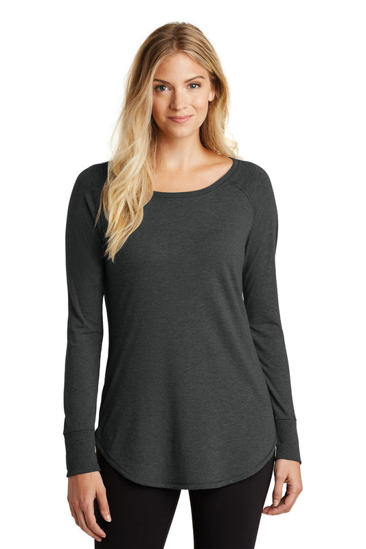 District ? Women's Perfect Tri ? Long Sleeve Tunic Tee.