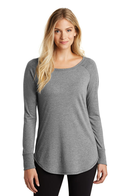 District ? Women's Perfect Tri ? Long Sleeve Tunic Tee.