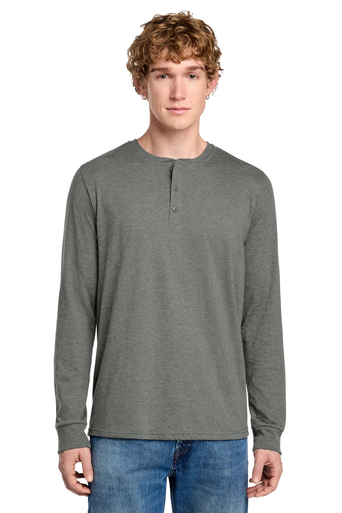 District® Perfect Tri® Long Sleeve Henley