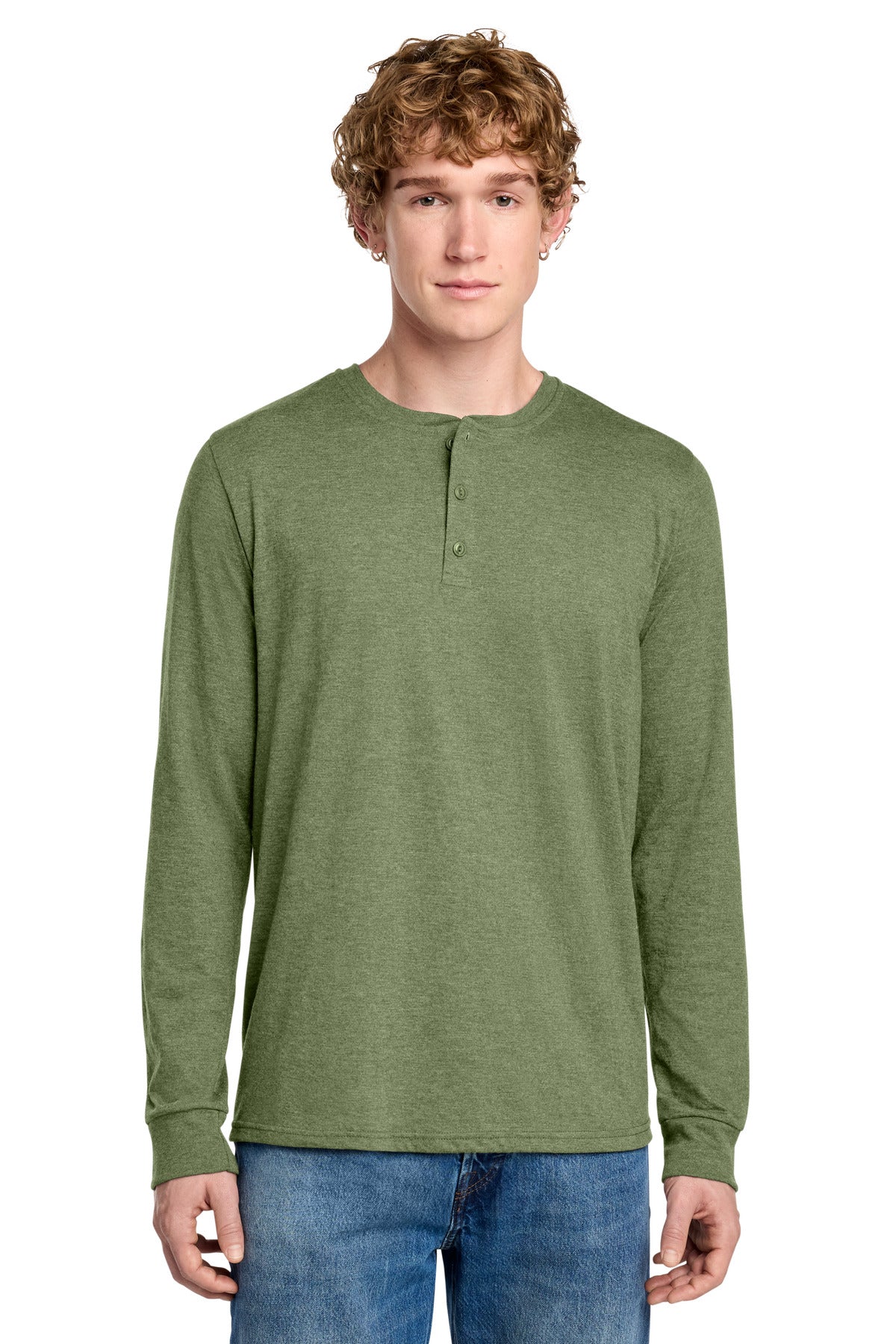 District® Perfect Tri® Long Sleeve Henley