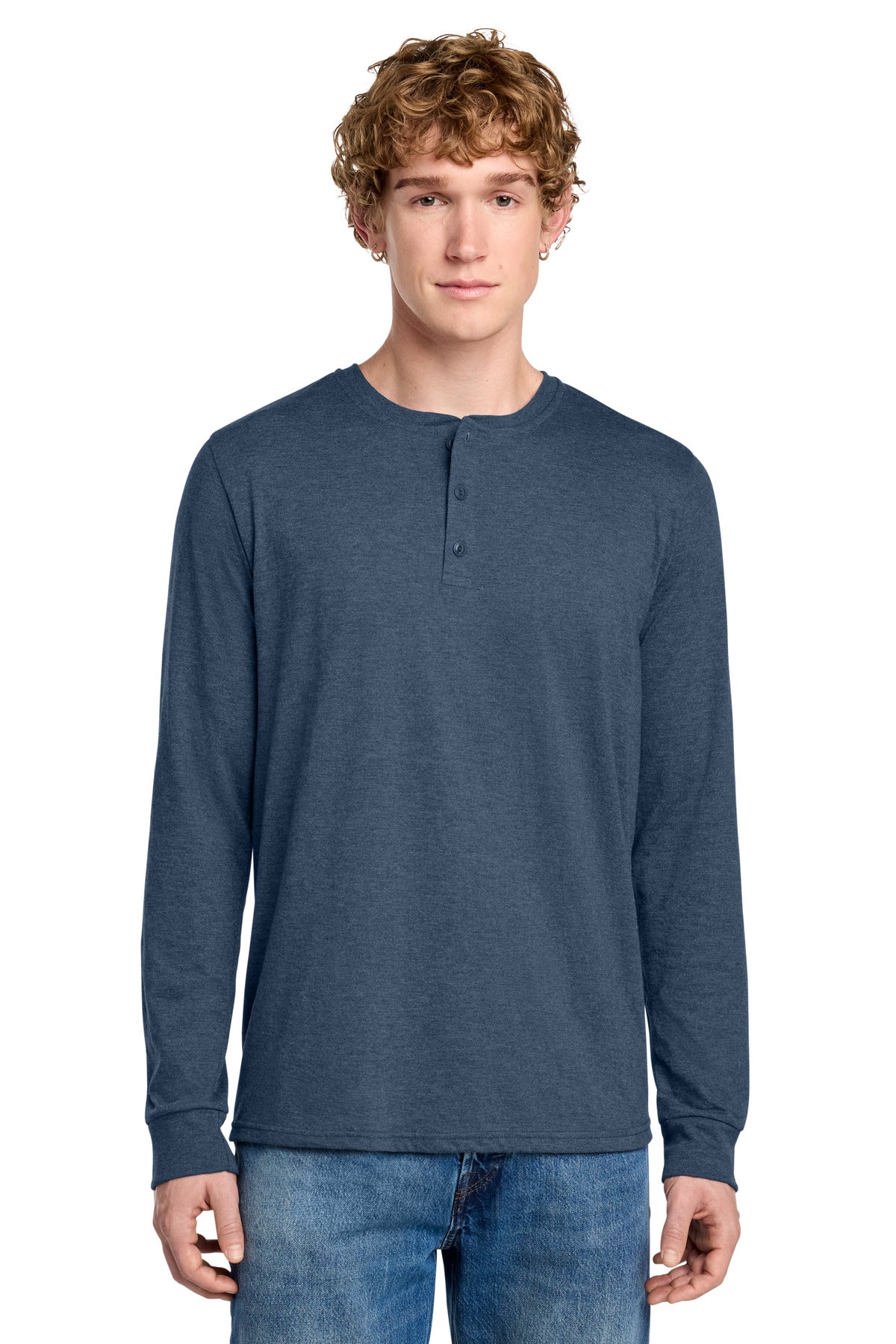 District® Perfect Tri® Long Sleeve Henley