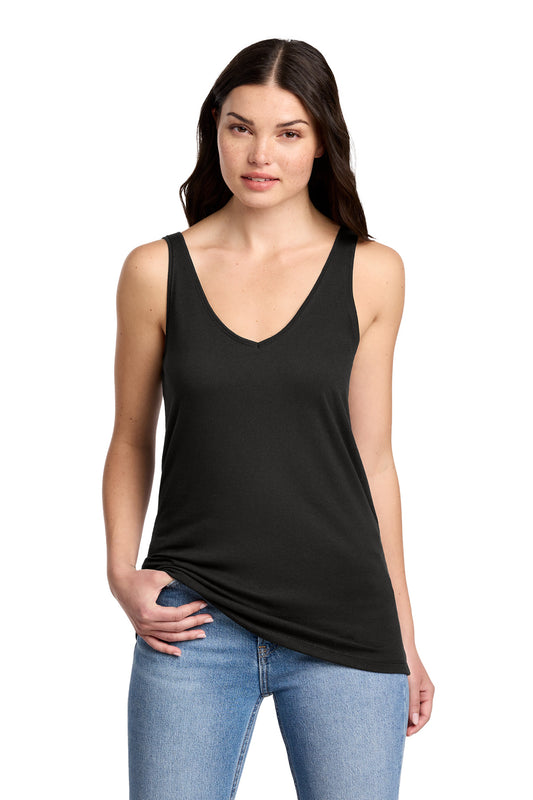 District® Women's Perfect Blend® CVC V-Neck Tank