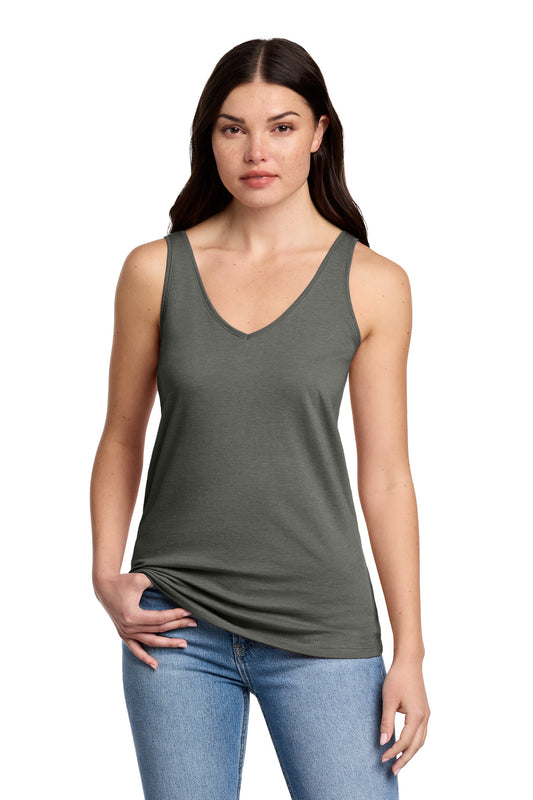 District® Women's Perfect Blend® CVC V-Neck Tank