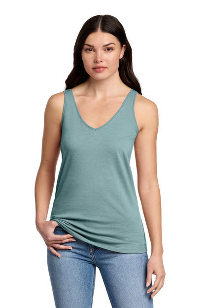 District® Women's Perfect Blend® CVC V-Neck Tank