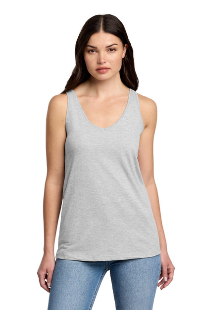 District® Women's Perfect Blend® CVC V-Neck Tank