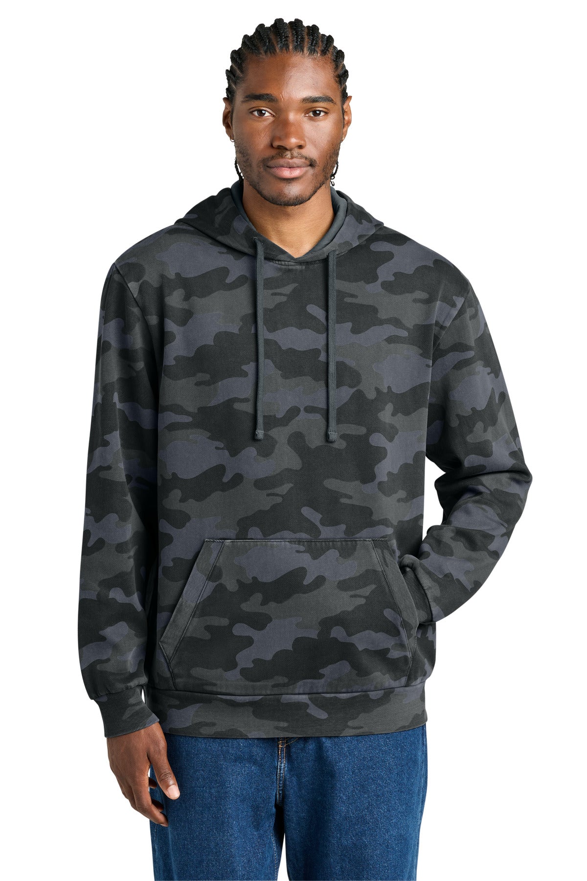 District Wash™ Camo Fleece Hoodie