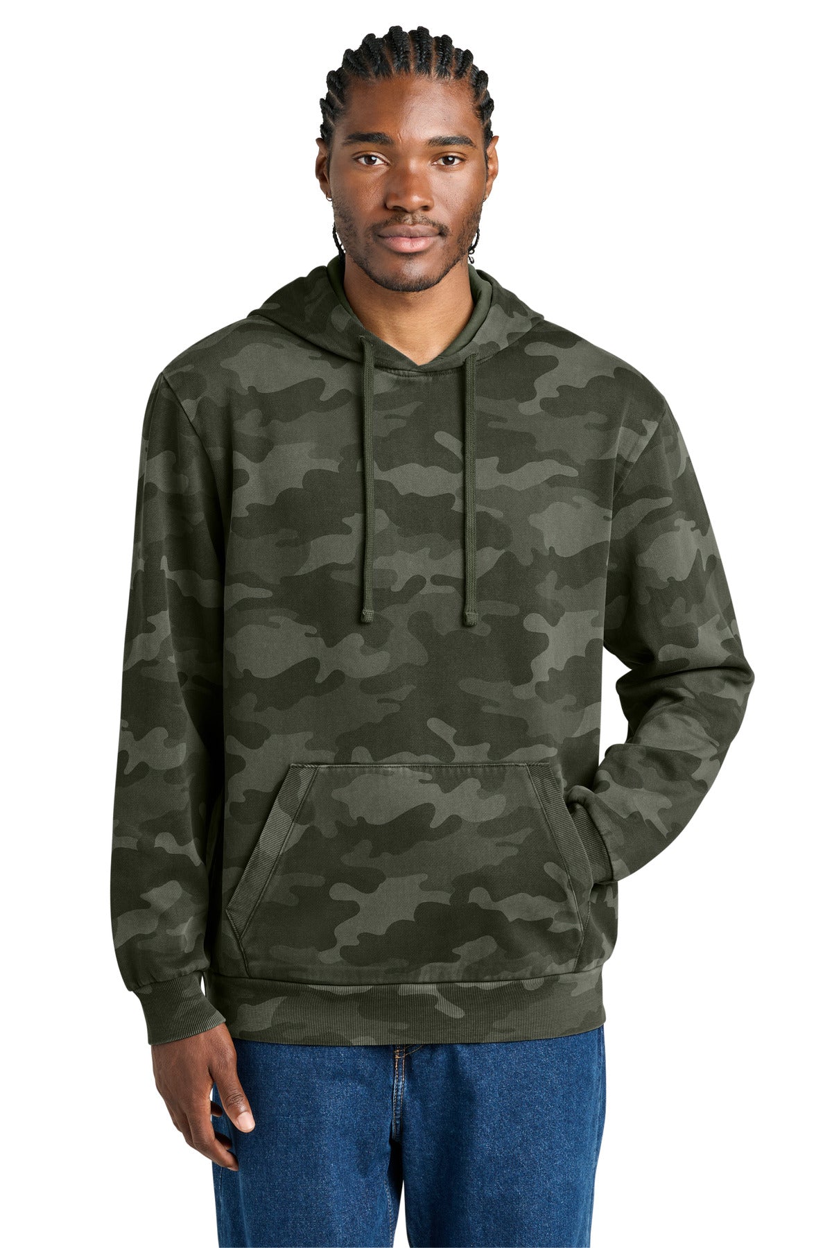 District Wash™ Camo Fleece Hoodie