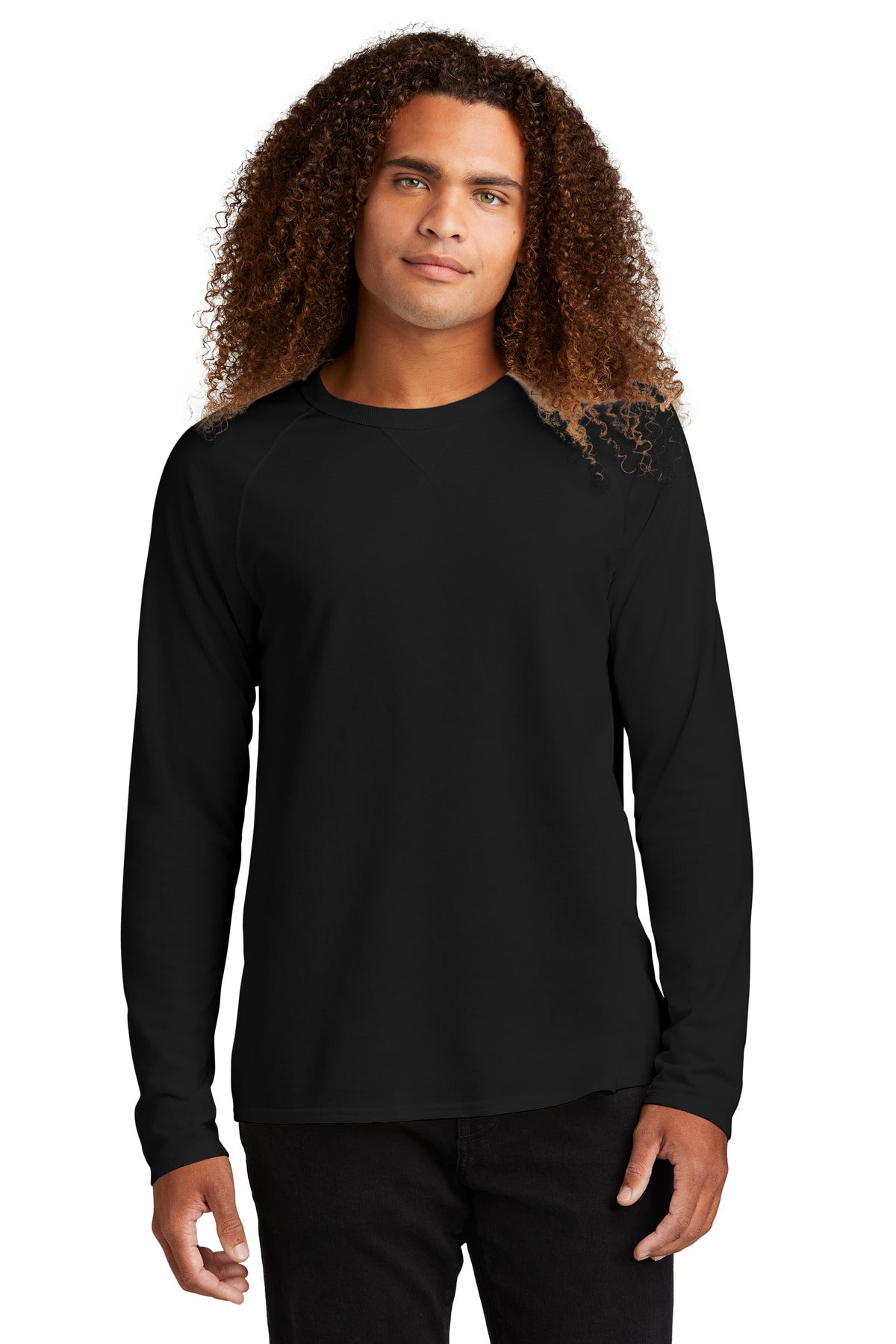 District? Featherweight French Terry? Long Sleeve Crewn