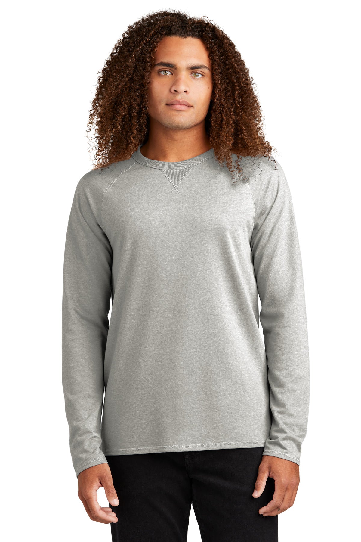 District? Featherweight French Terry? Long Sleeve Crewn
