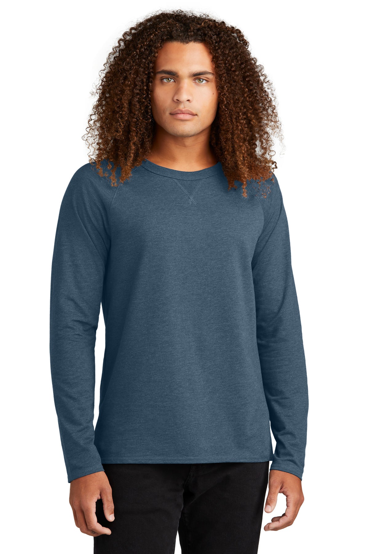 District? Featherweight French Terry? Long Sleeve Crewn