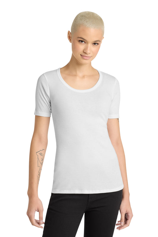 District® Women's V.I.T.™Rib Scoop Neck Tee