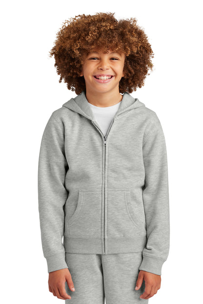 District? Youth V.I.T.? Fleece Full-Zip Hoodie DT6102Y