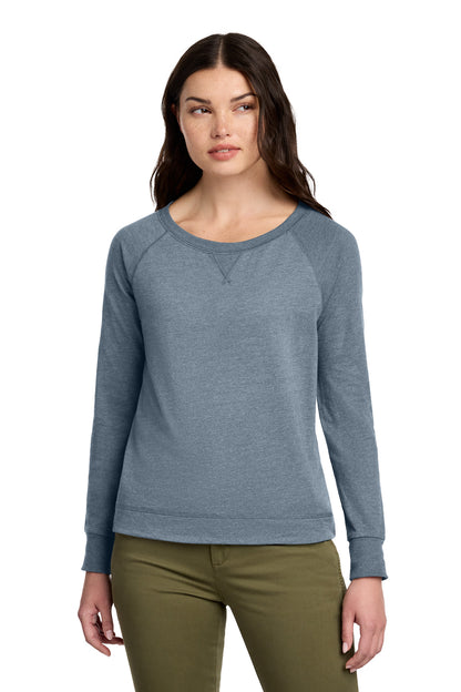 District® Women's Featherweight French Terry™ Long Sleeve Crewneck